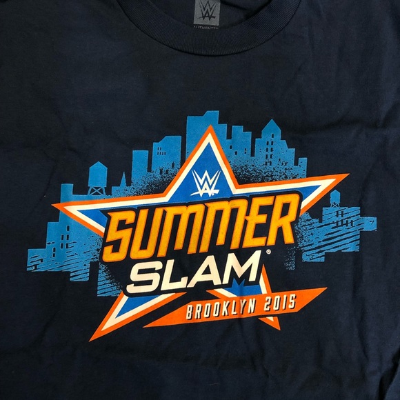 2015 WWE Summer Slam t-shirt - Picture 2 of 4